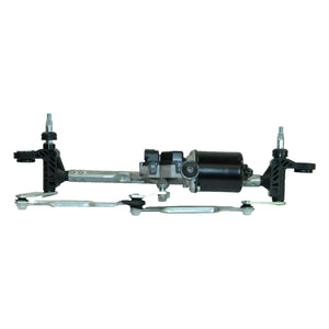 Fiat and Ford windshield wiper motor linkage close-up