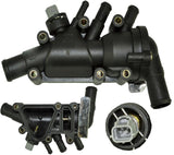Thermostat With Housing With Temp. Sensor For Ford Fiesta Mk4, Mk5 (Hatchback)