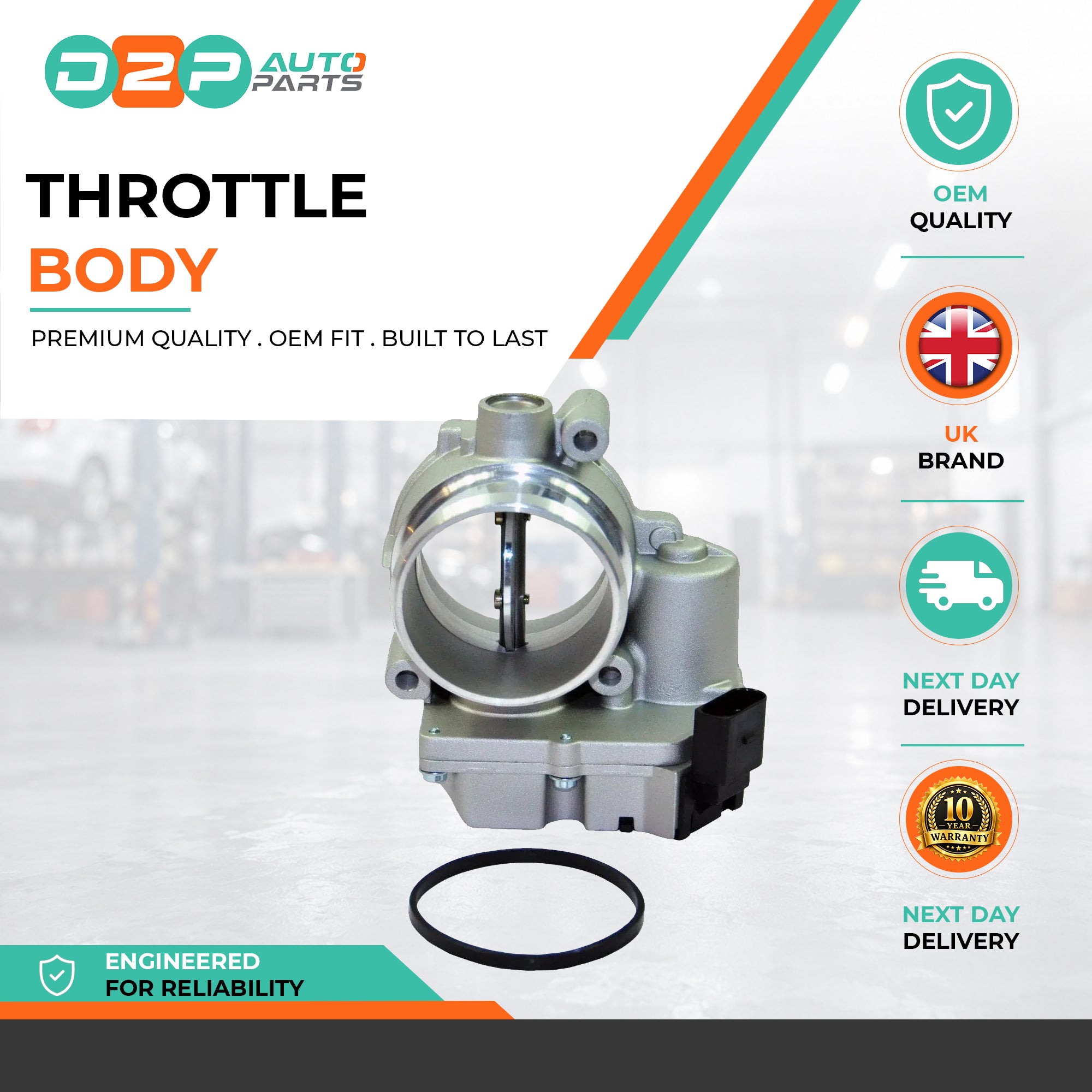 Throttle Body (4 Pins ) For Hyundai/Kia