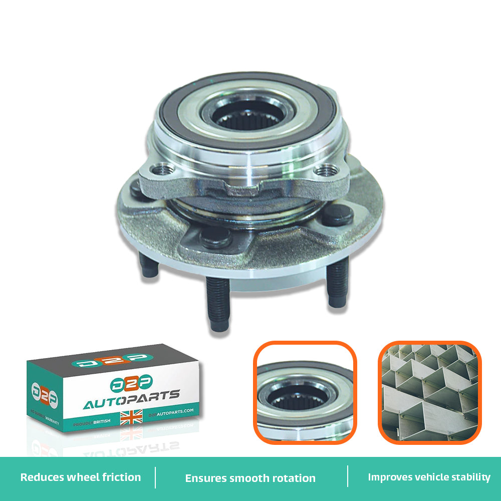 Jaguar F-Type front wheel bearing hub assembly