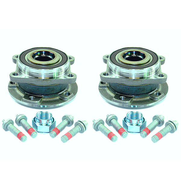 Rear Axle Wheel Bearing Hub Kit Pair for Chrysler: 200.0, Jeep: Cherokee