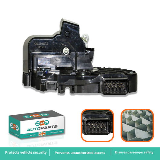 433 MHz front door latch mechanism O/S compatible with Discovery Freelander Evoque