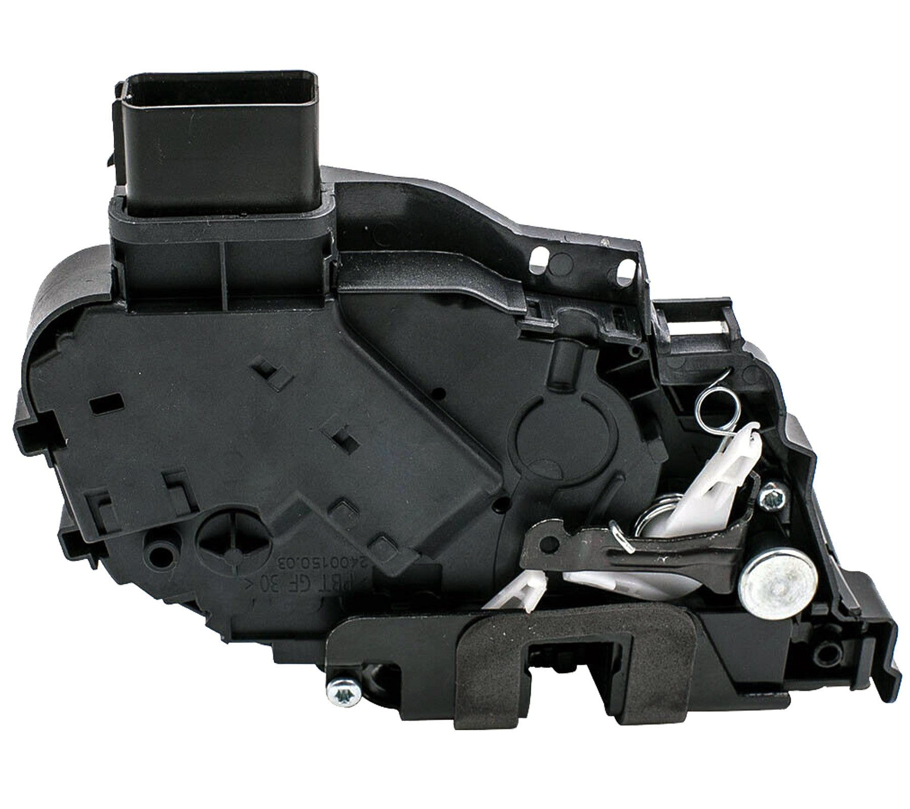 Boxed front right (O/S) door latch mechanism 433MHz Land Rover fitment photo