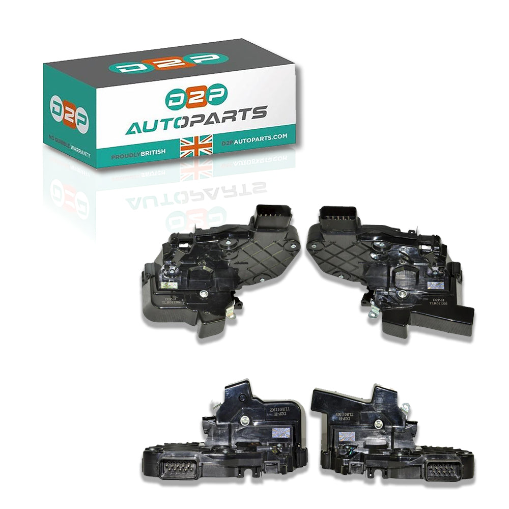 Front & Rear Set Of 4 Door Locks (Left & Right Sides) For Land Rover, and Jaguar