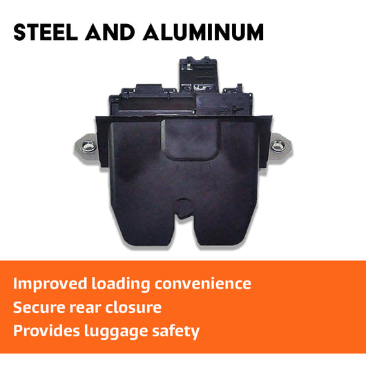 Boot-lid lock latch actuator unit for Land Rover rear tailgate