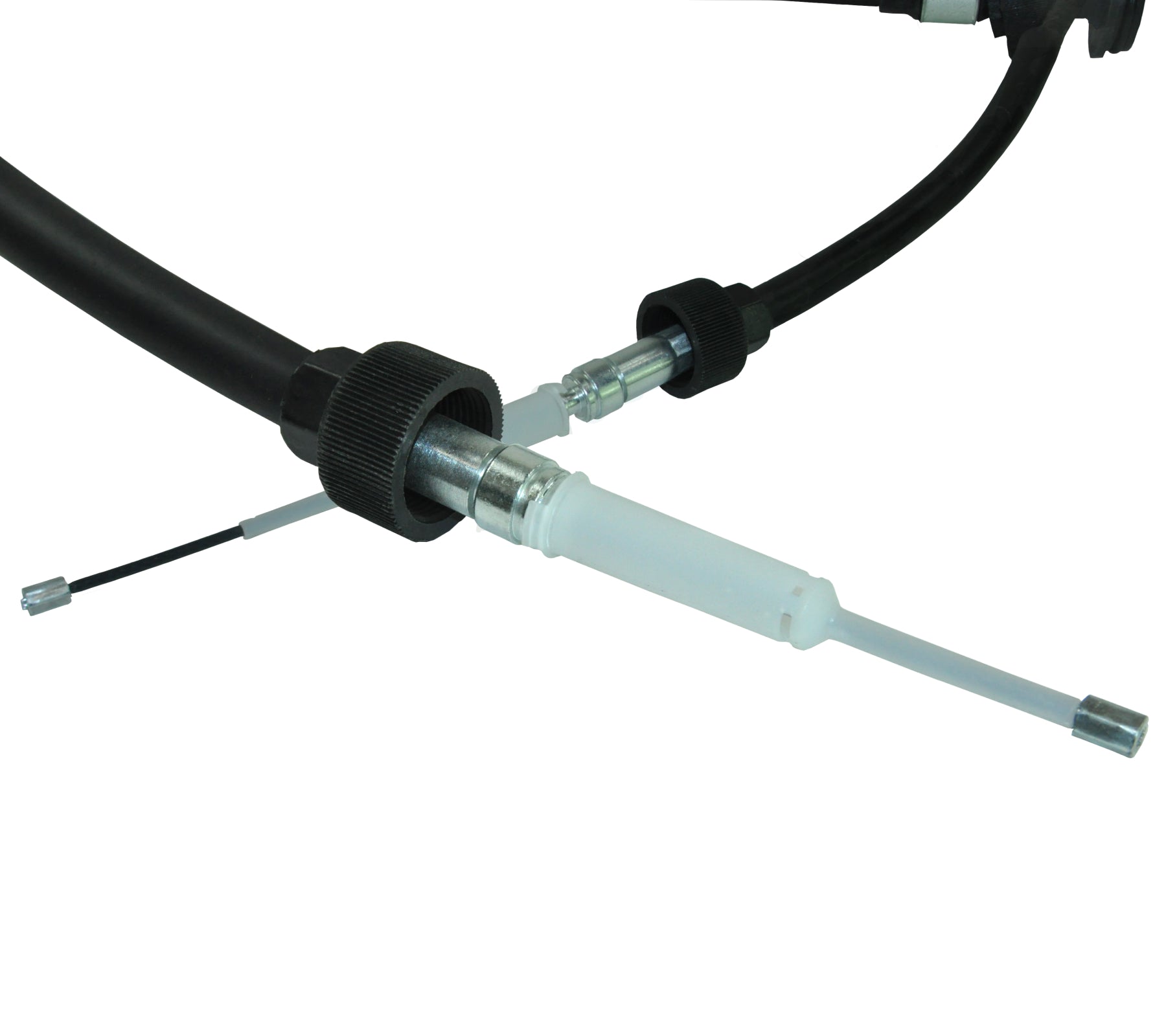 Left right parking brake cables Land Rover