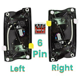Front Left And Right Window Regulators For Land Rover: Freelander 2