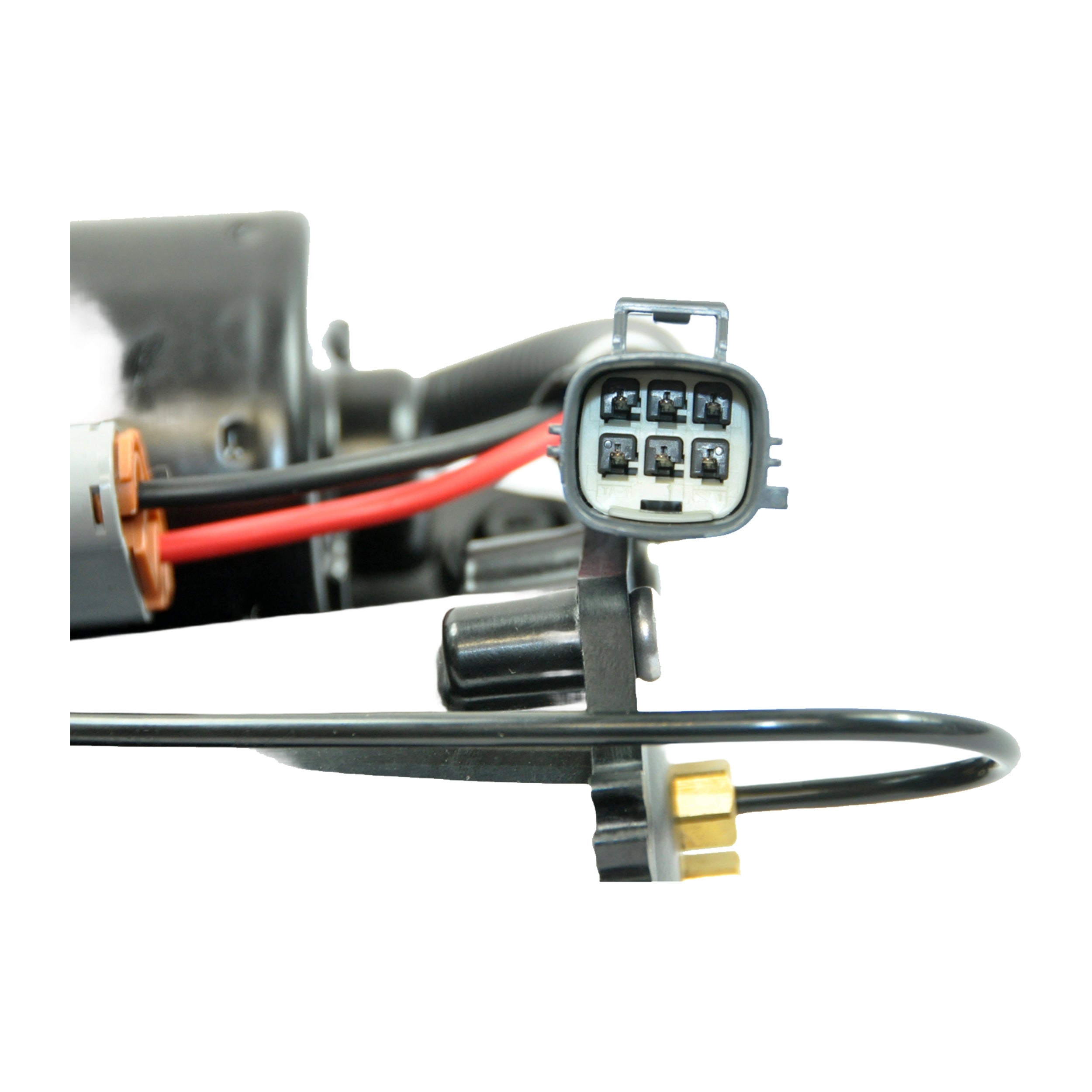 Discovery suspension compressor pump with hose connections