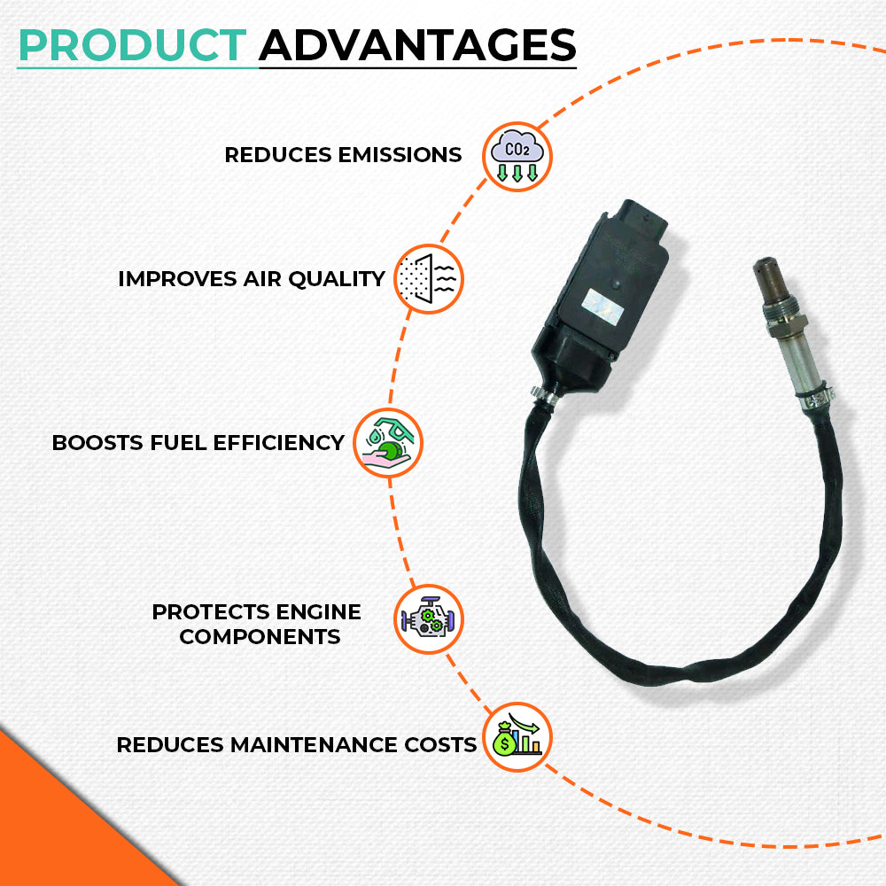 NOx oxygen sensor advantages
