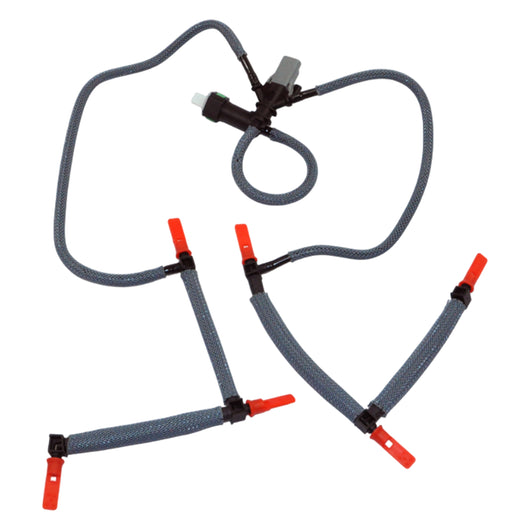 Fuel injector leak off hoses for Range Rover Sport