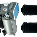 Air Suspension Compressor Pump + Air Spring Bags For Mercedes Gl X164, Ml W164