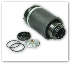 Air suspension compressor and air spring bag assembly for Mercedes ML-Class W164