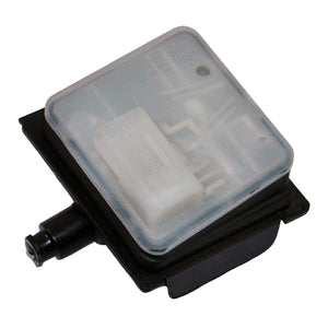 Fuel filler door lock actuator motor detailed view for Mercedes vehicles