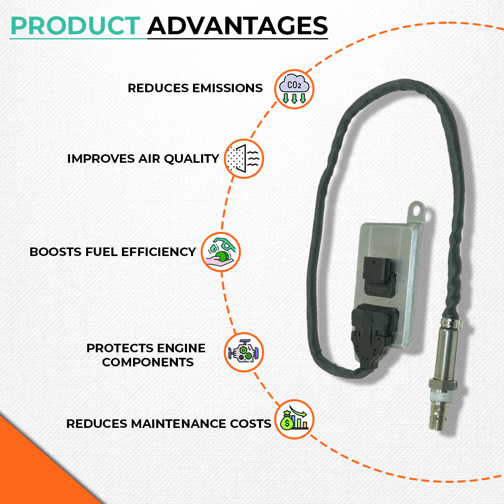 Mercedes Arocs exhaust NOx sensor