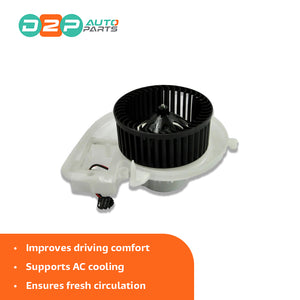 Mercedes SLK R171 heater blower fan motor close-up