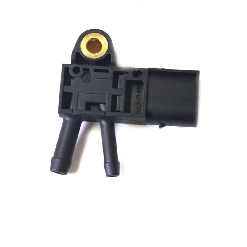 Jeep exhaust backpressure sensor for diesel particulate filter system