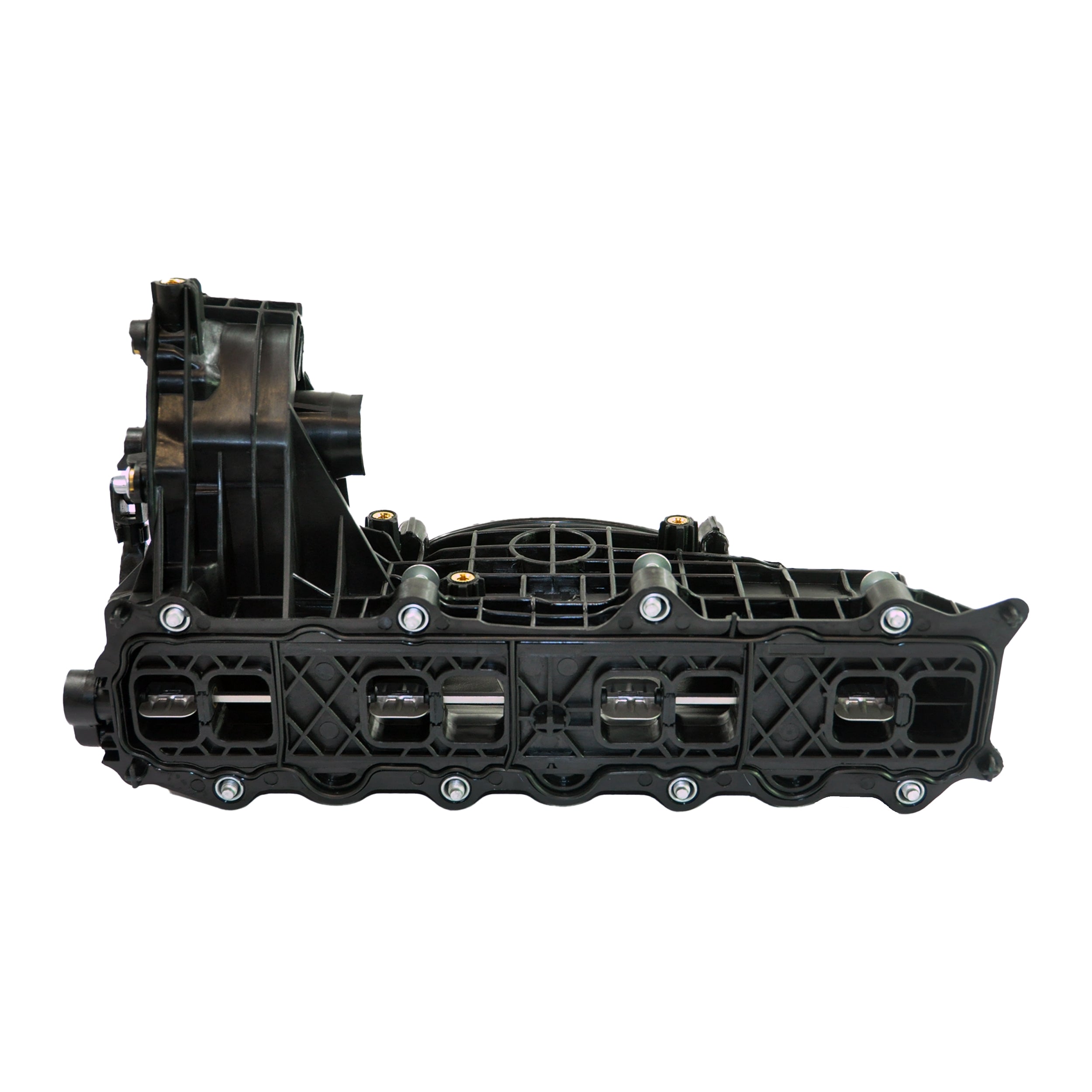 Mercedes inlet manifold with actuator installed on engine