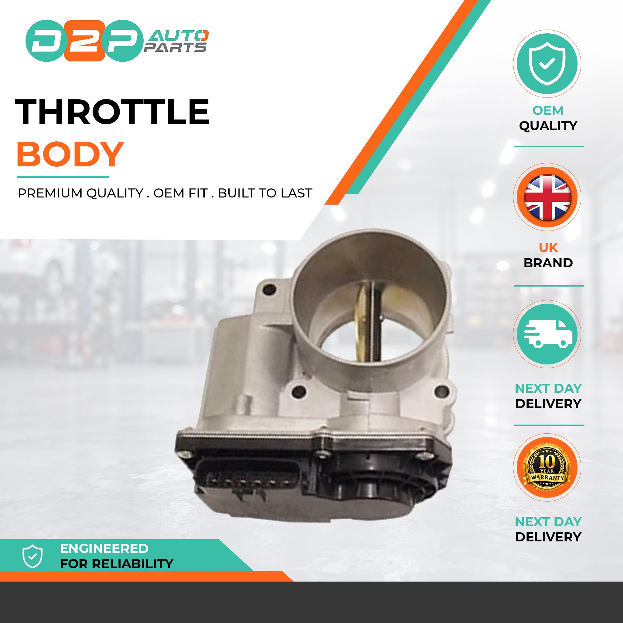 Throttle Body For Mitsubishi L 200, Triton, Pajero, and Shogun 1450A033