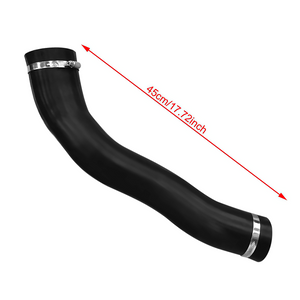 Rubber turbo hose pipe for Mitsubishi L200 showing hose bends and joiners