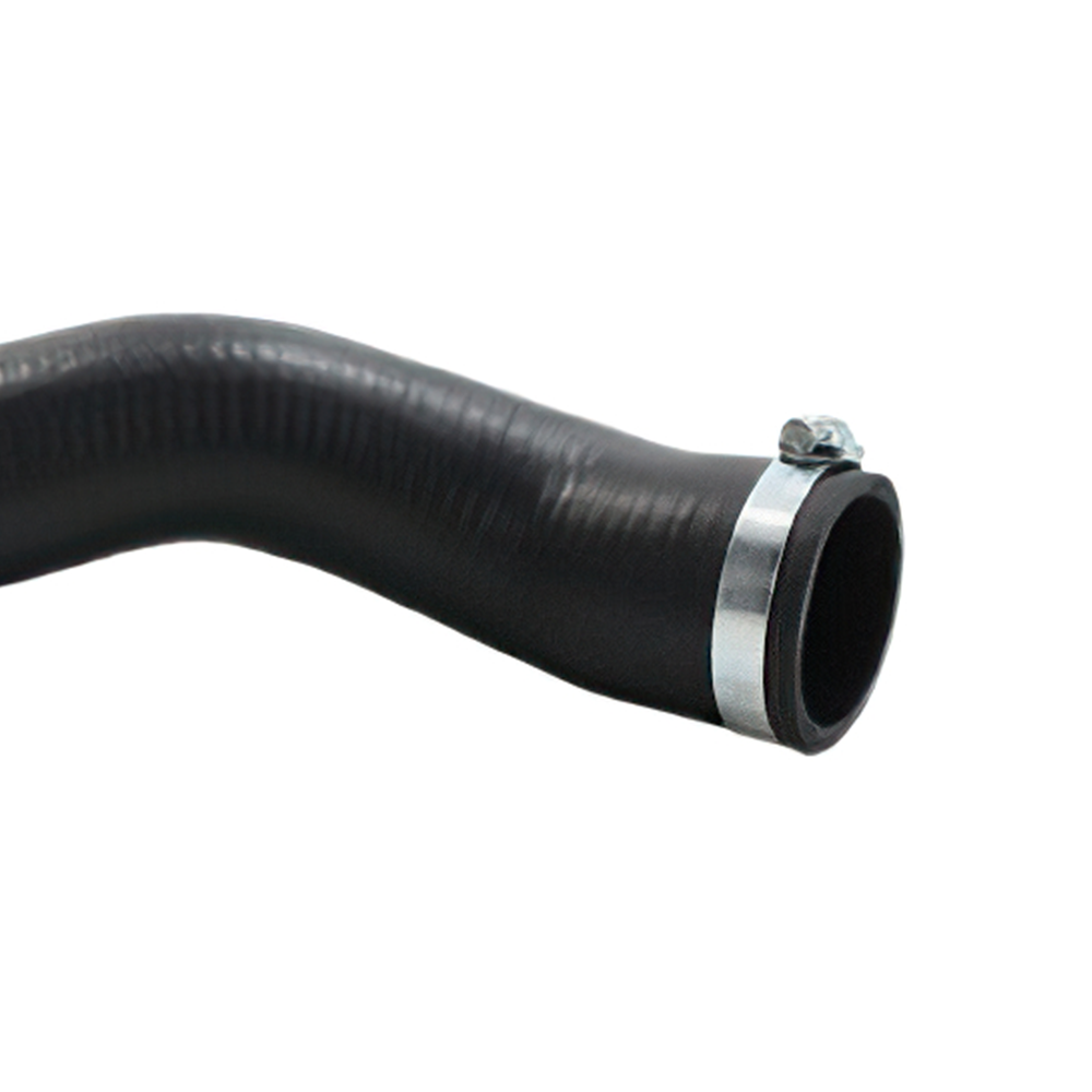 Turbo suction hose for Mitsubishi L200 engine – black silicone/rubber hose view
