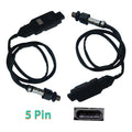 Front & Rear Nox Sensors Pair For Mitsubishi: L200 / Triton