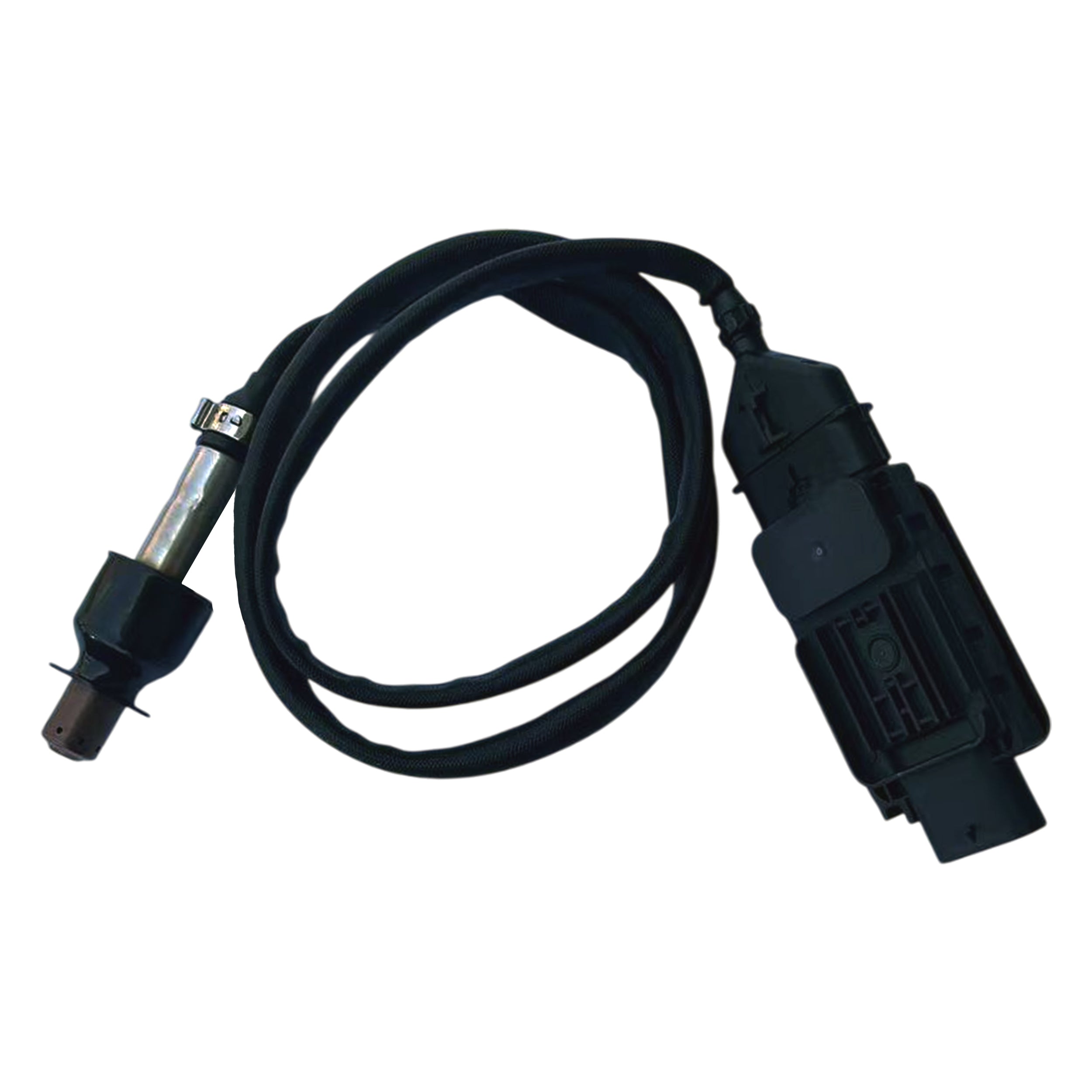 Close-up of NOx sensor wiring connector for Mitsubishi L200 exhaust system