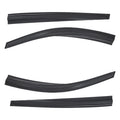 4pcs Of Front & Rear Wind Deflectors for Mitsubishi: L 200, L 200 / Triton 2005-2015