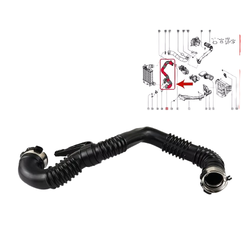 Turbo Intercooler Hose Pipe for Nissan: Qashqai, Qashqai/Qashqai+2, X-Trail, Renault: Kadjar,