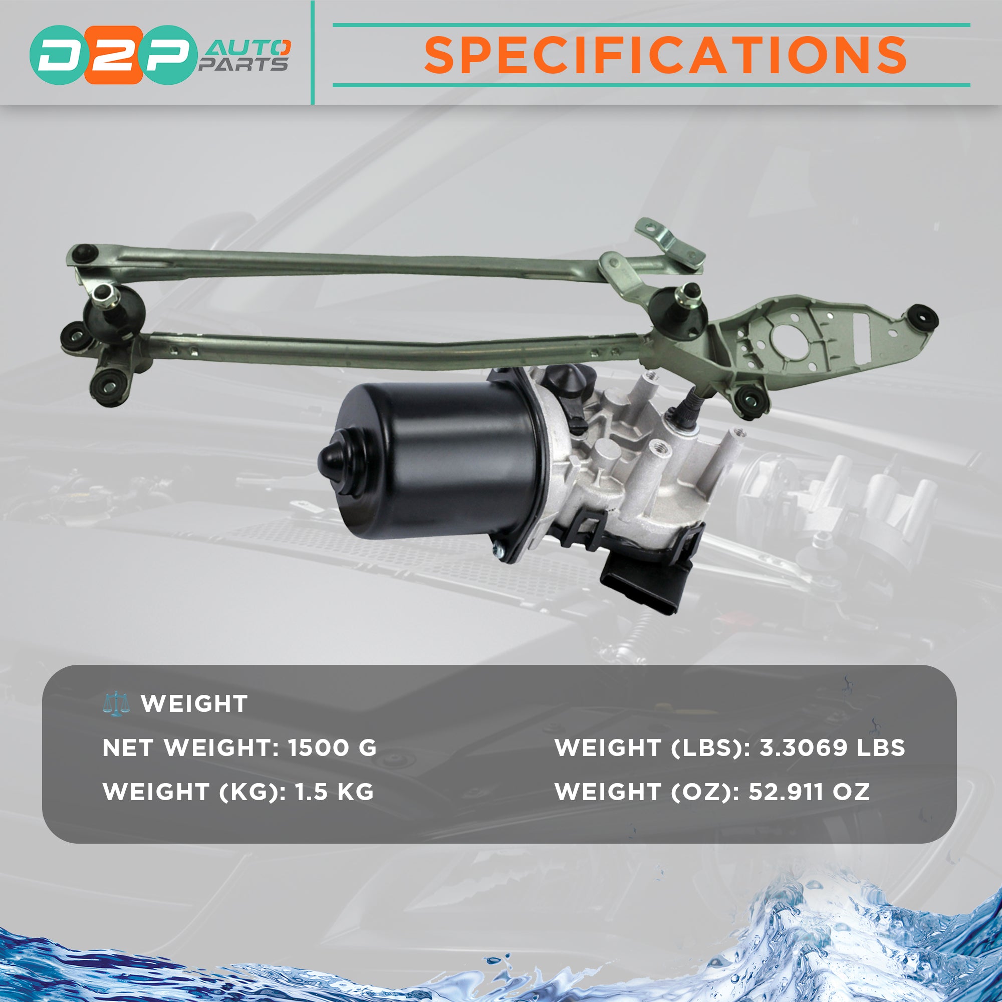 28800-JD000 wiper motor linkage unit product image
