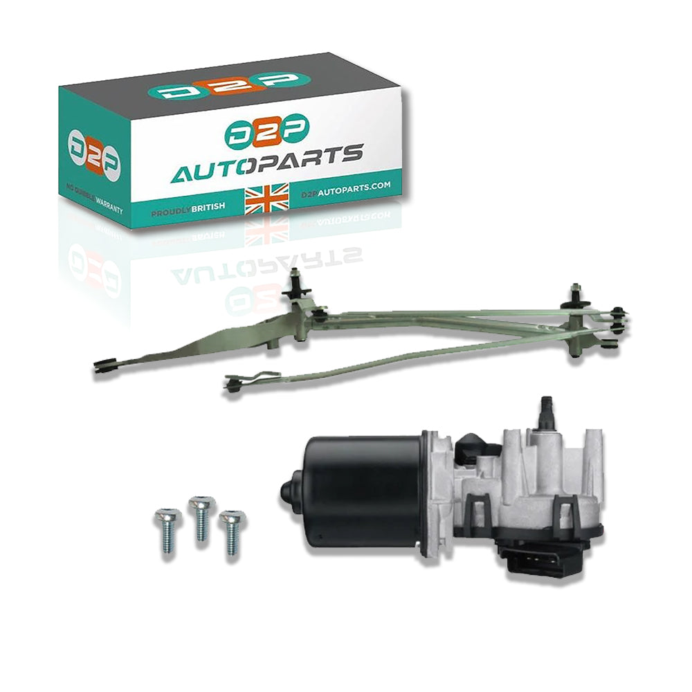 Nissan Qashqai 28800JD000 front wiper motor and linkage assembly