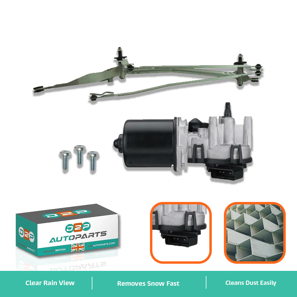 Complete wiper motor and linkage kit for Nissan Qashqai 2007-2013 RHD