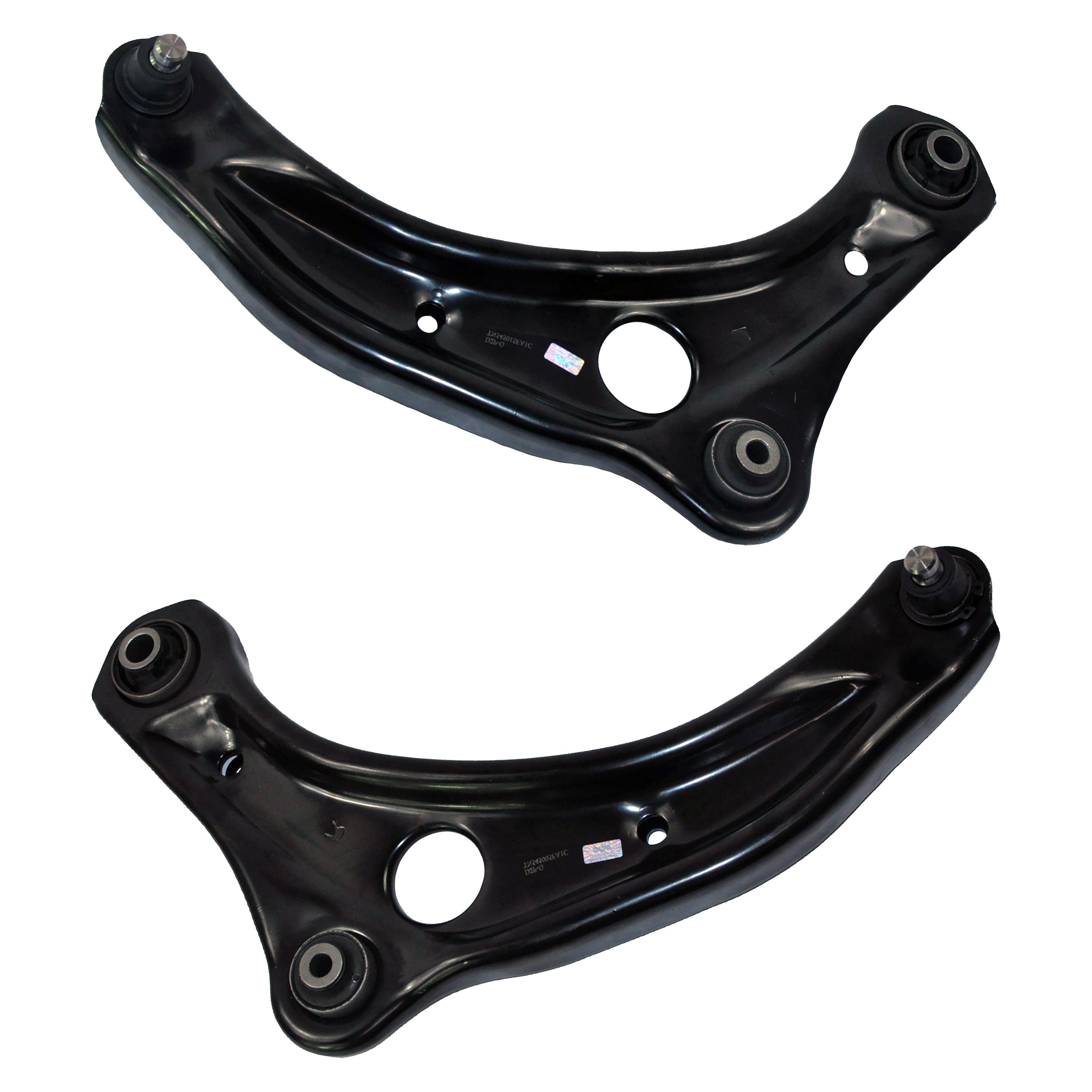 Nissan Micra wishbone arms left right set close product shot
