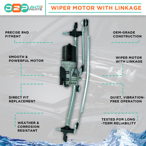 Citroën front wiper motor and linkage assembly replacement