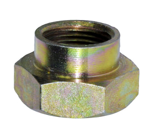 Front axle hub nut OEM 329714 close up view