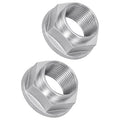 X2 Rear Hub Nut Bearing Nut For Peugeot 406 407 508 607 Partner 373917 373928