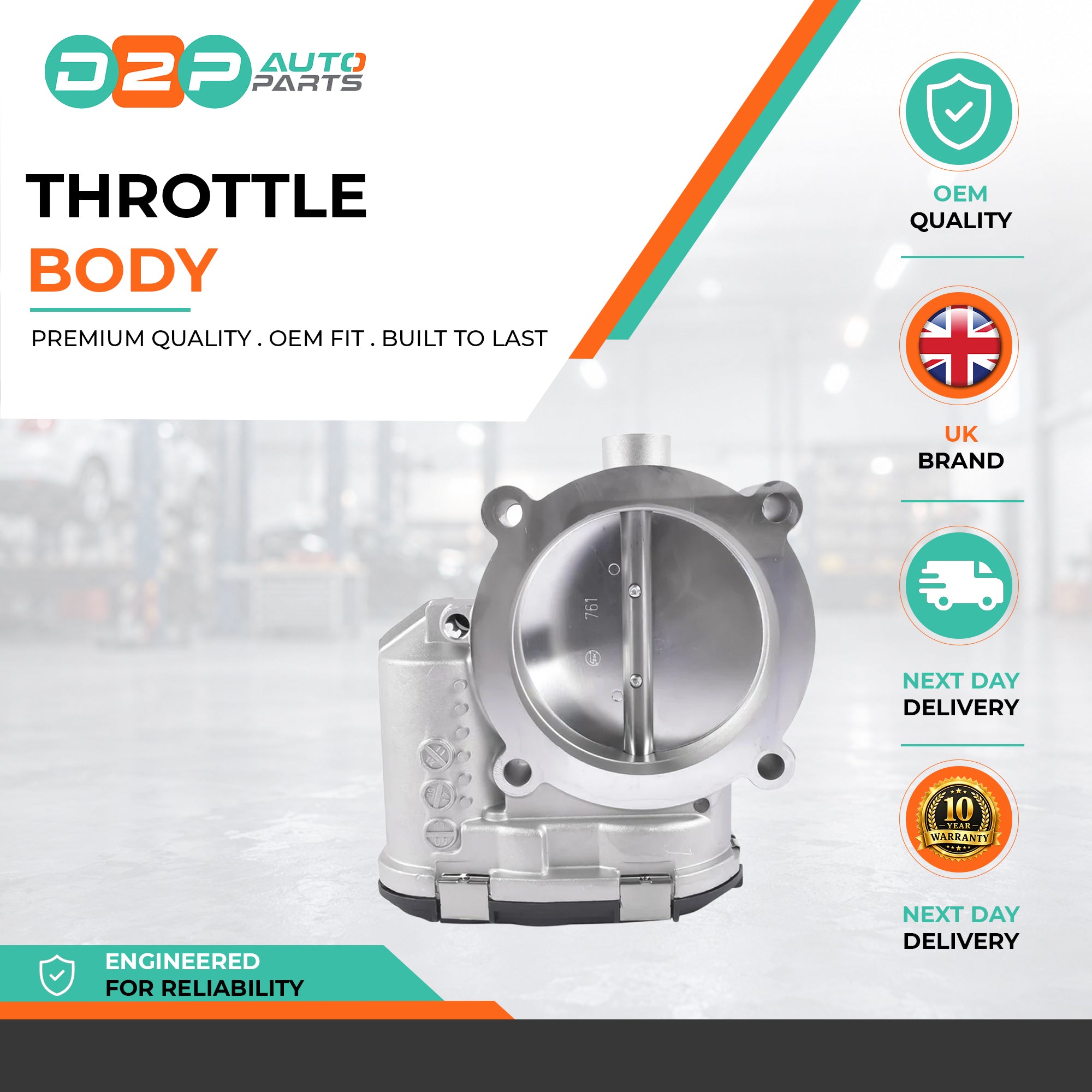 Throttle Body For Porsche: 911, Cayenne, Panamera 94860511502