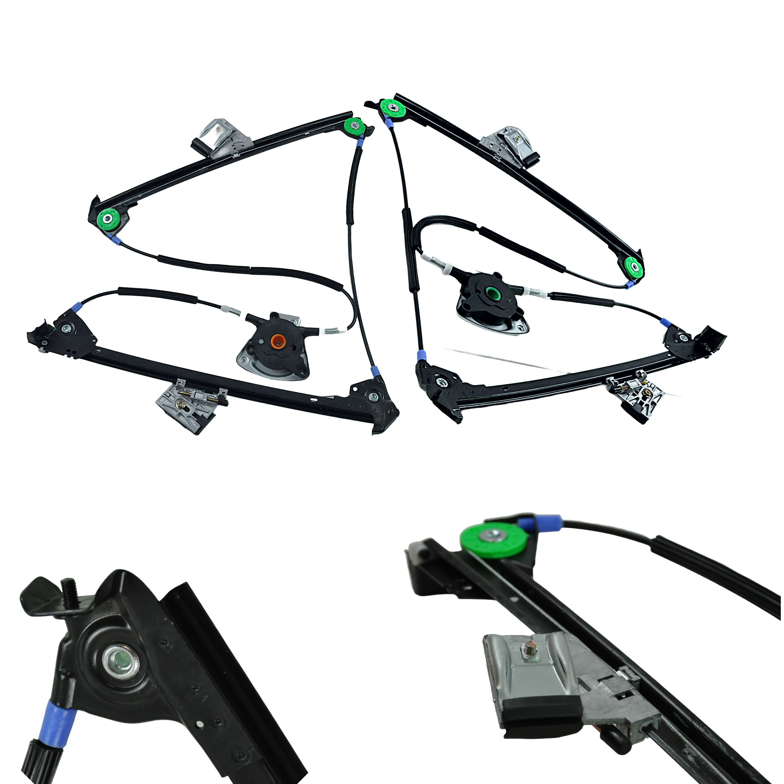 Porsche 911 window regulator mechanism OEM style electric assembly