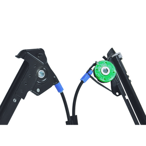 Electric window regulator mechanism Porsche 911 Boxster close-up