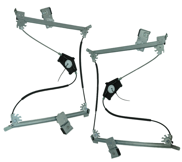 Front Window Regulator Left & Right (Pair) For Porsche: 911.0, Boxster, Cayman