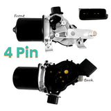 Renault Megane Mk3 front wiper motor 288000002R 4-pin