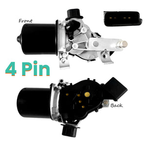 Renault Megane Mk3 front wiper motor 288000002R 4-pin