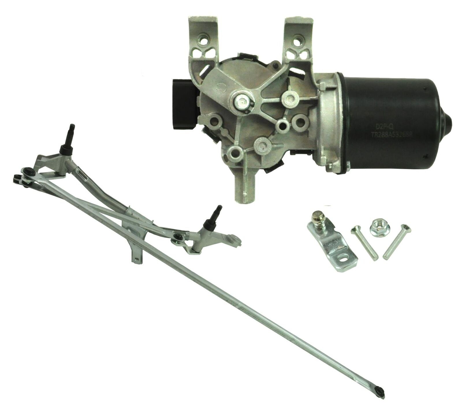 Right‑hand drive front wiper linkage set for Dacia/Renault windscreen system
