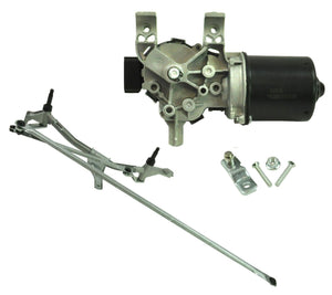 Right‑hand drive front wiper linkage set for Dacia/Renault windscreen system