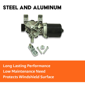 Renault Clio front wiper motor close detail