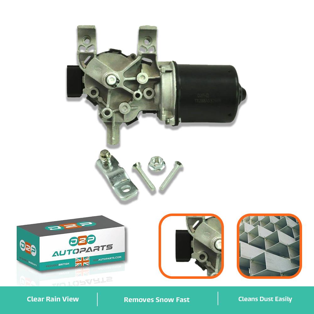 Renault Clio wiper motor with connector close-up