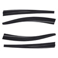 4pcs Of Front & Rear Wind Deflectors for Renault: Megane, Megane CC 2009-2016 SEDAN