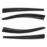 4pcs Of Front & Rear Wind Deflectors for Renault: Megane, Megane CC 2009-2016 SEDAN