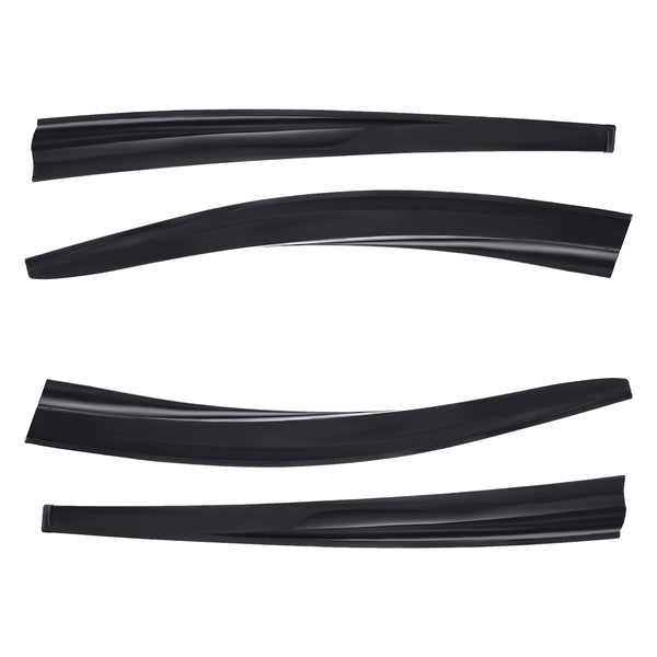 4pcs Of Front & Rear Wind Deflectors for Renault: Megane, Megane CC 2009-2016 SEDAN