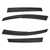 4pcs Of Front & Rear Wind Deflectors for Renault: Clio RENAULT CLIO 5 DOOR HATCHBACK BH (12-18)