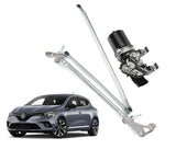 Front windscreen wiper motor and linkage rods for Renault Clio replacement